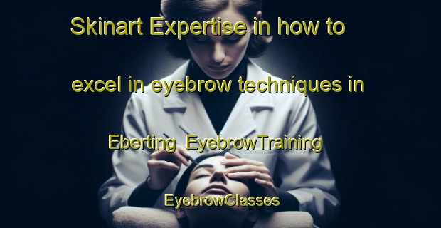 Skinart Expertise in how to excel in eyebrow techniques in Eberting | EyebrowTraining | EyebrowClasses | SkinartTraining-Germany