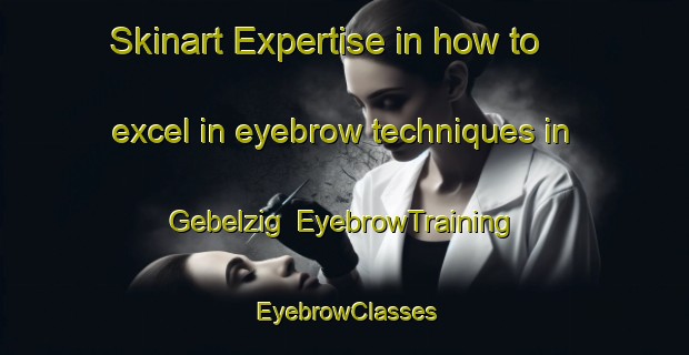 Skinart Expertise in how to excel in eyebrow techniques in Gebelzig | EyebrowTraining | EyebrowClasses | SkinartTraining-Germany