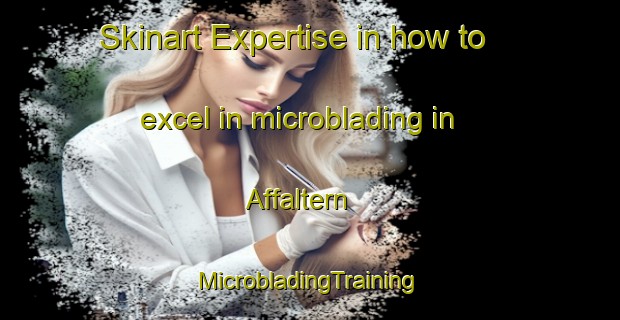 Skinart Expertise in how to excel in microblading in Affaltern | #MicrobladingTraining #MicrobladingClasses #SkinartTraining-Germany