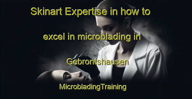 Skinart Expertise in how to excel in microblading in Gebrontshausen | MicrobladingTraining | MicrobladingClasses | SkinartTraining-Germany