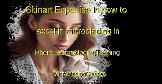 Skinart Expertise in how to excel in microblading in Rheidt | MicrobladingTraining | MicrobladingClasses | SkinartTraining-Germany