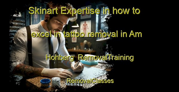 Skinart Expertise in how to excel in tattoo removal in Am Hohberg | RemovalTraining | RemovalClasses | SkinartTraining-Germany