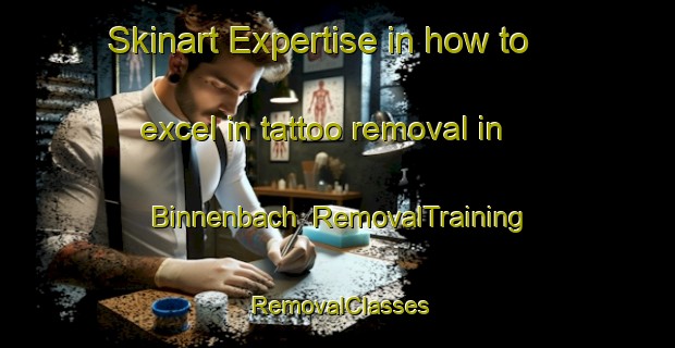 Skinart Expertise in how to excel in tattoo removal in Binnenbach | RemovalTraining | RemovalClasses | SkinartTraining-Germany