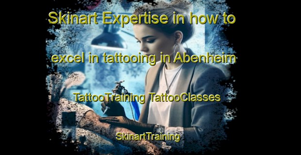 Skinart Expertise in how to excel in tattooing in Abenheim | #TattooTraining #TattooClasses #SkinartTraining-Germany