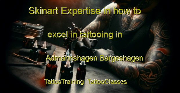 Skinart Expertise in how to excel in tattooing in Admannshagen Bargeshagen | TattooTraining | TattooClasses | SkinartTraining-Germany