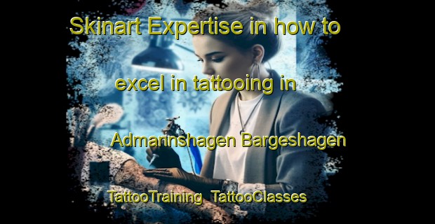 Skinart Expertise in how to excel in tattooing in Admannshagen Bargeshagen | TattooTraining | TattooClasses | SkinartTraining-Germany