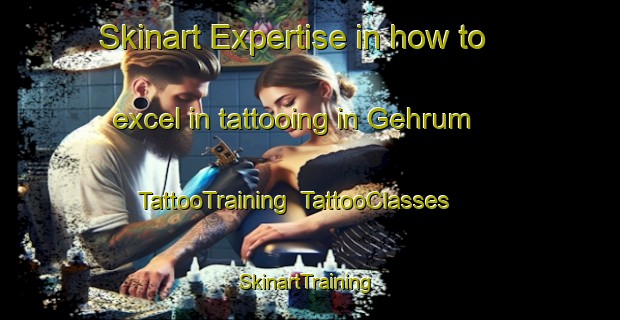 Skinart Expertise in how to excel in tattooing in Gehrum | TattooTraining | TattooClasses | SkinartTraining-Germany