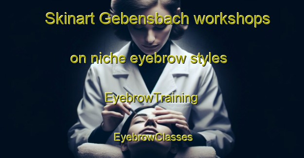 Skinart Gebensbach workshops on niche eyebrow styles | EyebrowTraining | EyebrowClasses | SkinartTraining-Germany