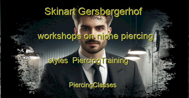 Skinart Gersbergerhof workshops on niche piercing styles | PiercingTraining | PiercingClasses | SkinartTraining-Germany