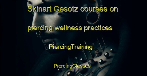 Skinart Gesotz courses on piercing wellness practices | PiercingTraining | PiercingClasses | SkinartTraining-Germany