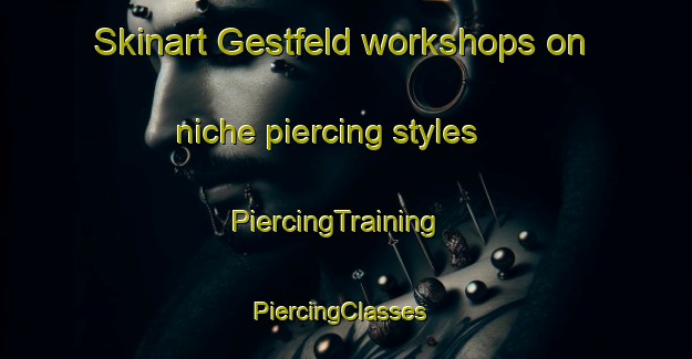Skinart Gestfeld workshops on niche piercing styles | PiercingTraining | PiercingClasses | SkinartTraining-Germany