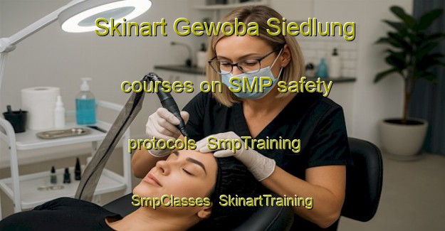 Skinart Gewoba Siedlung courses on SMP safety protocols | SmpTraining | SmpClasses | SkinartTraining-Germany