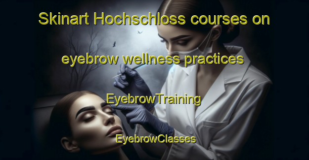 Skinart Hochschloss courses on eyebrow wellness practices | EyebrowTraining | EyebrowClasses | SkinartTraining-Germany