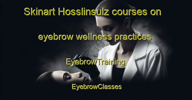 Skinart Hosslinsulz courses on eyebrow wellness practices | EyebrowTraining | EyebrowClasses | SkinartTraining-Germany