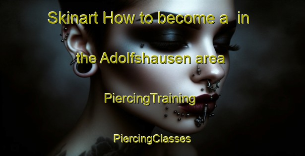 Skinart How to become a  in the Adolfshausen area | #PiercingTraining #PiercingClasses #SkinartTraining-Germany