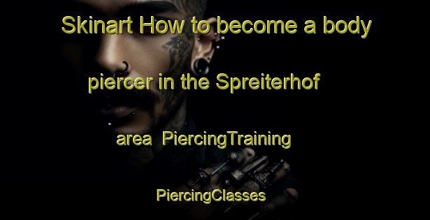Skinart How to become a body piercer in the Spreiterhof area | PiercingTraining | PiercingClasses | SkinartTraining-Germany