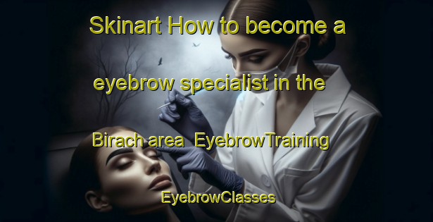 Skinart How to become a eyebrow specialist in the Birach area | EyebrowTraining | EyebrowClasses | SkinartTraining-Germany