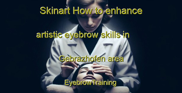 Skinart How to enhance artistic eyebrow skills in Gebrazhofen area | EyebrowTraining | EyebrowClasses | SkinartTraining-Germany