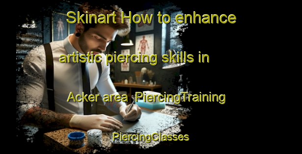 Skinart How to enhance artistic piercing skills in Acker area | #PiercingTraining #PiercingClasses #SkinartTraining-Germany