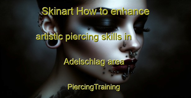 Skinart How to enhance artistic piercing skills in Adelschlag area | #PiercingTraining #PiercingClasses #SkinartTraining-Germany