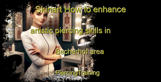 Skinart How to enhance artistic piercing skills in Becherhof area | PiercingTraining | PiercingClasses | SkinartTraining-Germany