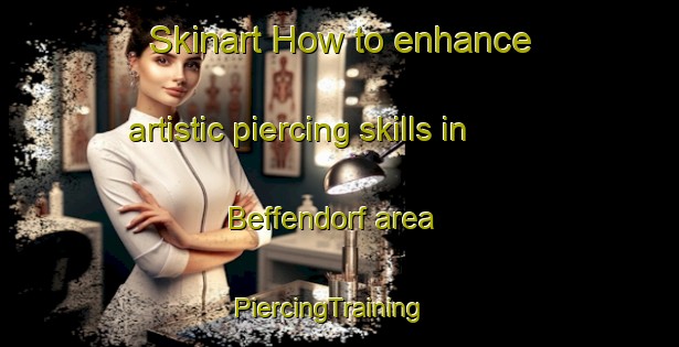 Skinart How to enhance artistic piercing skills in Beffendorf area | PiercingTraining | PiercingClasses | SkinartTraining-Germany