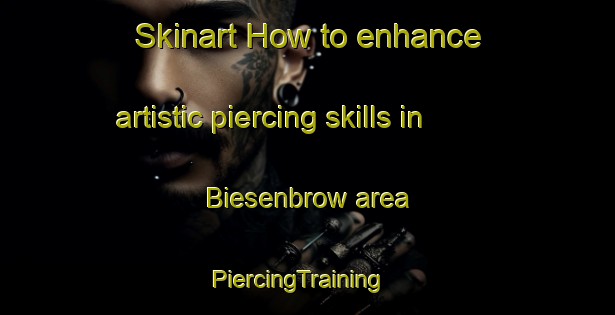 Skinart How to enhance artistic piercing skills in Biesenbrow area | PiercingTraining | PiercingClasses | SkinartTraining-Germany