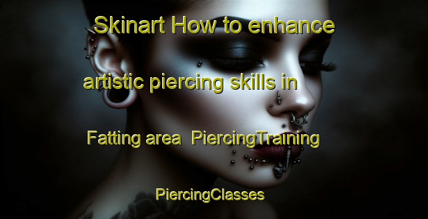 Skinart How to enhance artistic piercing skills in Fatting area | PiercingTraining | PiercingClasses | SkinartTraining-Germany