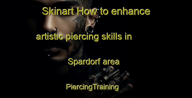 Skinart How to enhance artistic piercing skills in Spardorf area | PiercingTraining | PiercingClasses | SkinartTraining-Germany