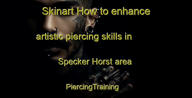 Skinart How to enhance artistic piercing skills in Specker Horst area | PiercingTraining | PiercingClasses | SkinartTraining-Germany