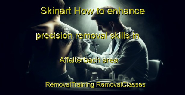 Skinart How to enhance precision removal skills in Affalterbach area | #RemovalTraining #RemovalClasses #SkinartTraining-Germany