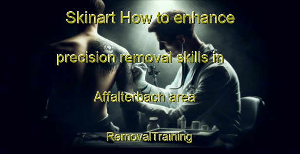 Skinart How to enhance precision removal skills in Affalterbach area | RemovalTraining | RemovalClasses | SkinartTraining-Germany