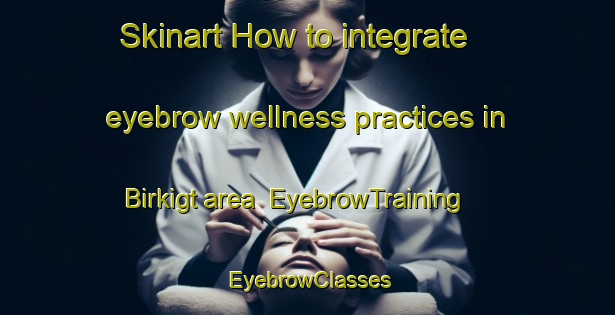 Skinart How to integrate eyebrow wellness practices in Birkigt area | EyebrowTraining | EyebrowClasses | SkinartTraining-Germany