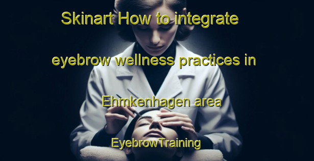 Skinart How to integrate eyebrow wellness practices in Ehmkenhagen area | EyebrowTraining | EyebrowClasses | SkinartTraining-Germany