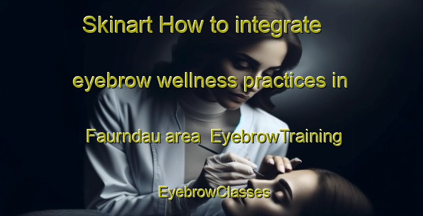 Skinart How to integrate eyebrow wellness practices in Faurndau area | EyebrowTraining | EyebrowClasses | SkinartTraining-Germany