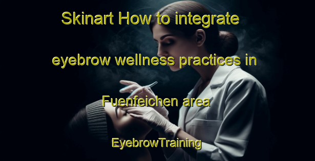 Skinart How to integrate eyebrow wellness practices in Fuenfeichen area | EyebrowTraining | EyebrowClasses | SkinartTraining-Germany