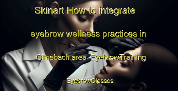 Skinart How to integrate eyebrow wellness practices in Gimsbach area | EyebrowTraining | EyebrowClasses | SkinartTraining-Germany