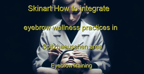Skinart How to integrate eyebrow wellness practices in Spitzhaeuschen area | EyebrowTraining | EyebrowClasses | SkinartTraining-Germany