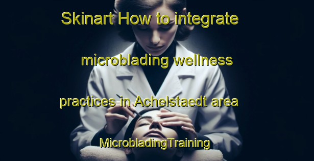 Skinart How to integrate microblading wellness practices in Achelstaedt area | #MicrobladingTraining #MicrobladingClasses #SkinartTraining-Germany