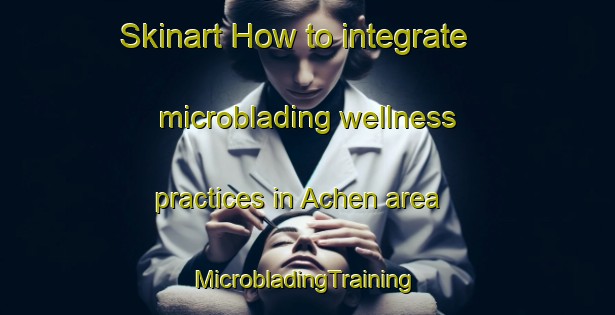 Skinart How to integrate microblading wellness practices in Achen area | #MicrobladingTraining #MicrobladingClasses #SkinartTraining-Germany