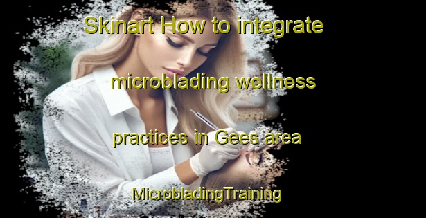 Skinart How to integrate microblading wellness practices in Gees area | MicrobladingTraining | MicrobladingClasses | SkinartTraining-Germany