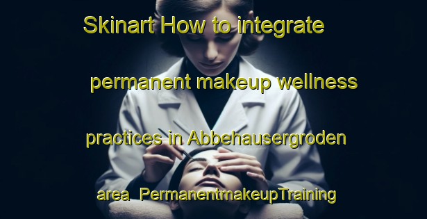 Skinart How to integrate permanent makeup wellness practices in Abbehausergroden area | PermanentmakeupTraining | PermanentmakeupClasses | SkinartTraining-Germany