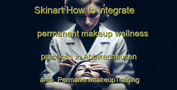Skinart How to integrate permanent makeup wellness practices in Abbikenhausen area | PermanentmakeupTraining | PermanentmakeupClasses | SkinartTraining-Germany