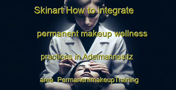 Skinart How to integrate permanent makeup wellness practices in Adelmannssitz area | PermanentmakeupTraining | PermanentmakeupClasses | SkinartTraining-Germany