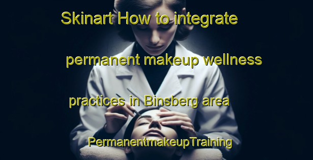 Skinart How to integrate permanent makeup wellness practices in Binsberg area | PermanentmakeupTraining | PermanentmakeupClasses | SkinartTraining-Germany