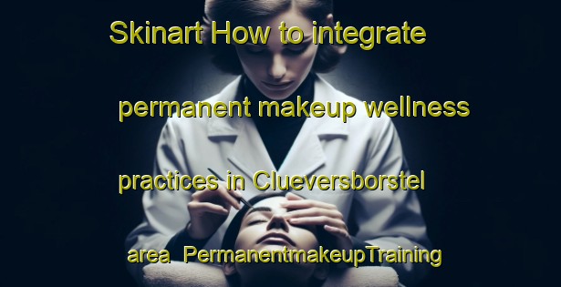 Skinart How to integrate permanent makeup wellness practices in Clueversborstel area | PermanentmakeupTraining | PermanentmakeupClasses | SkinartTraining-Germany