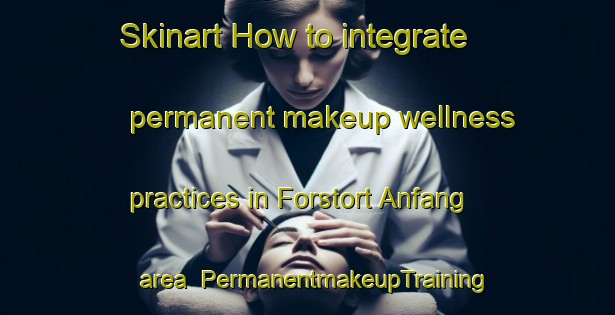 Skinart How to integrate permanent makeup wellness practices in Forstort Anfang area | PermanentmakeupTraining | PermanentmakeupClasses | SkinartTraining-Germany