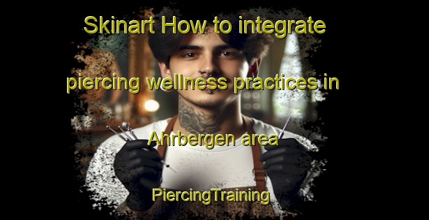 Skinart How to integrate piercing wellness practices in Ahrbergen area | #PiercingTraining #PiercingClasses #SkinartTraining-Germany