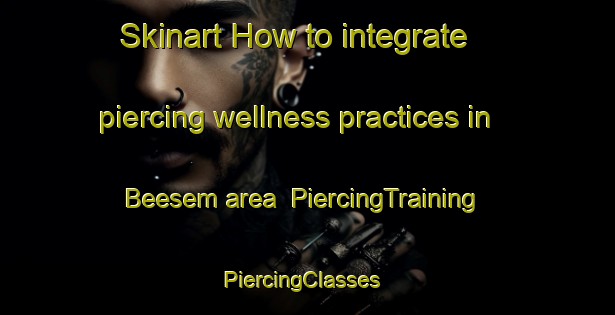 Skinart How to integrate piercing wellness practices in Beesem area | PiercingTraining | PiercingClasses | SkinartTraining-Germany