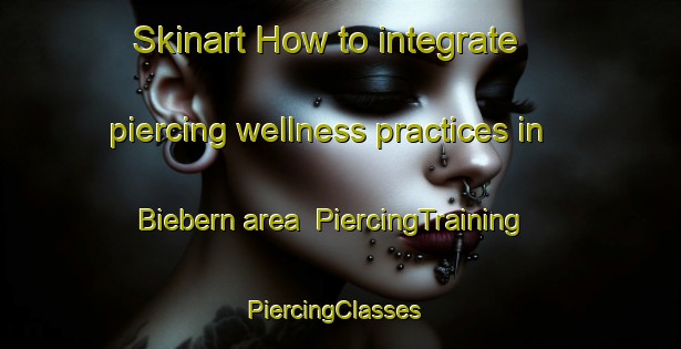 Skinart How to integrate piercing wellness practices in Biebern area | PiercingTraining | PiercingClasses | SkinartTraining-Germany